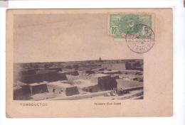 TOMBOUCTOU Mali Panorama Sud Ouest Timbre Afrique Occidentale Niger 1915 - Malí