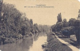 BOURGOGNE - 89 - YONNE - CHAMPIGNY - Les îles Et Le Quai De Champignolles - Champigny