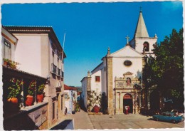 Portugues,portugal,LEIRIA ,ESTREMADURA,OBIDOS,igrej A  De Santa Maria,église St Mary Church,1950,rare - Leiria