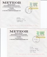1308x: Personalisierte Metor I Und II Auf Bedarfspost Aus 2004 - Personnalized Stamps