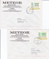 1308x: Personalisierte Metor I Und II Auf Bedarfspost Aus 2004 - Timbres Personnalisés