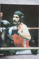 Boxing Champion Yagubkin. OLD Card From USSR Set "PRIDE OF SOVIET SPORT " 1980s - Boksen