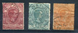 ITALY - SG P40-42 -  50c, 75c, 1L25 Cat £64 - Pacchi Postali