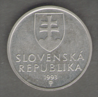 SLOVENIA 5 KORUNA 1993 - Slovénie
