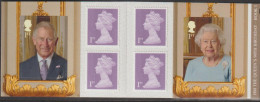 United Kingdom Mi MH0-374 The Queen’s 90th Birthday - Queen Elizabeth II - Prince Charles 2016 ** - Unused Stamps
