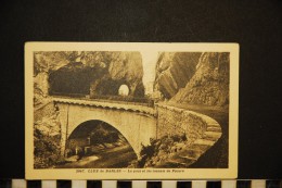 CP, 04, CLUE De BARLES Le Pont Et Les Tunnels De Péouré N° 2647 Vierge - Autres & Non Classés