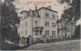 AK Bad Kreischa Sanatorium Dr. Krapf Villa Neues Haus Bei Gombsen Lungkwitz Possendorf Lockwitz Maxen Kautzsch Dresden - Kreischa