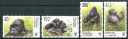 CONGO / KONGO 2002 - Gorilla - 4 Val. MNH Come Da Scansione - Gorilas