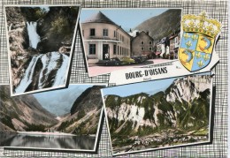 CPSM 38 BOURG D OISANS MULTI VUES 1967   Grand Format 15 X 10,5 - Bourg-d'Oisans