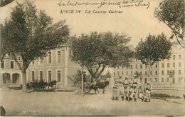 Militaria - Casernes - Régiments - Militaires - Attelage - Dép 84 - Vaucluse - Avignon - La Caserne Chabran - Barracks