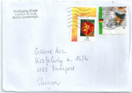 0871 Germany Sport Football Soccer Flora Flower Addressed - Lettres & Documents