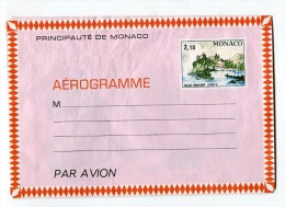 N - MONACO - AEROGRAMME N° Yvert 504 Non Circulé - Postwaardestukken
