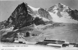 CPA - KLEINE SCHEIDEGG (SUISSE) - Und Der Eiger Und Der Mönch - Egg