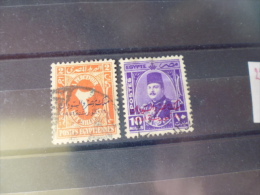 EGYPTE TIMBRE OU SERIE     YVERT N°289+293 - Usados