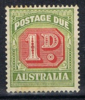 Sello AUSTRALIA, 1d Postage Due, Num D120 * - Ungebraucht