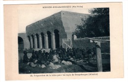 Burkina Faso - Mission D'Ouagadougou (Haute Volta) - Préparation De La Laine Pour Les Tapis De Ouagadougou - N° 28 - Burkina Faso