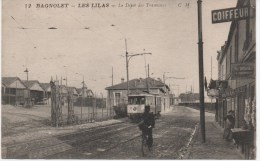 BAGNOLET  LES LILAS  LE DEPOT DES TRAMWAYS   COIFFEUR - Bagnolet