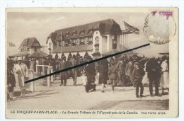 CPA - Le Touquet Paris Plage - La Grande Tribune De L'Hippodrome De La Canche - Le Touquet