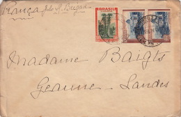 Lettre -Brésil Pour La France - Covers & Documents