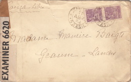 Lettre -Brésil Pour La France Censure - Storia Postale