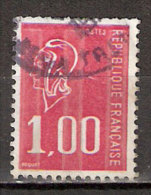 Timbre France Y&T N°1892 (03) Obl  Marianne De Béquet.  1 F.00. Rouge. Cote 0,15 € - 1971-1976 Marianne Of Béquet
