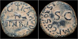 Claudius AE Quadrans - The Julio-Claudians (27 BC To 69 AD)