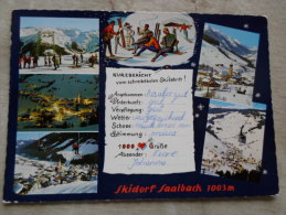 Austria  - Ski Skidorf SAALBACH   -- Salzburg D126569 - Saalbach