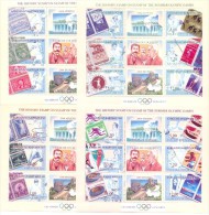 2002.Kyrgyzstan, History Of Summer Olympic Games, 4 S/s, Mint/** - Kirghizistan