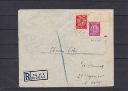 Israël - Lettre Recommandée De 1948 ° - Oblitération Tel Aviv - FDC - 16.5.1948 - Covers & Documents