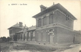 PICARDIE - 80 - SOMME - CONTY - Les écoles - Conty