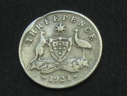 AUSTRALIE 3 Three Pence 1923 -  ***** EN ACHAT IMMEDIAT ***** - Threepence