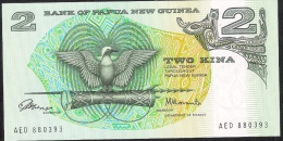 PAPUA NEW GUINEA   P5a   2  KINA   1980 FIRST SIGNATURE   UNC. - Papua-Neuguinea