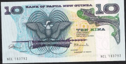 PAPUA NEW GUINEA   P7  10 KINA   1980  SIGNATURE 1    UNC. - Papouasie-Nouvelle-Guinée