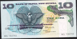 PAPUA NEW GUINEA   P7  10 KINA   1980  SIGNATURE 1    UNC. - Papua Nueva Guinea