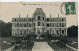 CPA  91 BRUYERES LE CHATEL CHATEAU D ARNY 1907 - Bruyeres Le Chatel