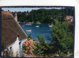 29 NEVEZ Maison Du Pêcheur   Toit De Chaume Près Du Petit Port De La Rivière Kerdruc  CPSM  Dentellée Année 1960 - Névez