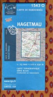 1 Carte Ign - Randonnee  - Hagetmau - Mappe/Atlanti