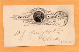 United States 1889 Card Mailed - ...-1900