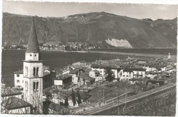 I2283 Bissone - Panorama Con Il Lago Di Lugano / Viaggiata 1957 - Bissone