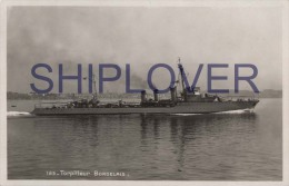 Torpilleur BORDELAIS (Marine Nationale) - Carte Photo Très Ancienne éd. Bouvet Sourd - Photo/bateau/schiff - Guerra