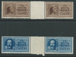 1945 LUOGOTENENZA POSTA PNEUMATICA PONTE MNH ** - SV1-6 - Authorized Private Service