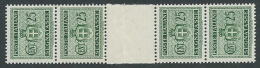 1945 LUOGOTENENZA SEGNATASSE 25 CENT NO FILIGRANA PONTE MNH ** - SV1-5 - Strafport