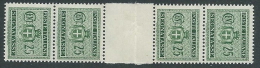 1945 LUOGOTENENZA SEGNATASSE 25 CENT NO FILIGRANA PONTE MNH ** - SV1-7 - Taxe