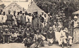 SAO  VICENTE   Native Costumes - Cabo Verde