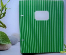 1 CAHIER CLASSEUR NEUF VERT PLASTIQUE SOUPLE GARNIS DE 50 PAGES 17x22 SEYES RENTREE DES CLASSES ECOLE SCOLAIRE - Otros & Sin Clasificación