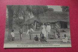 C P  Mission Du Senegal Au Poste Militaire De Bignona - Missionen