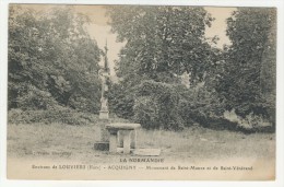 27 - Acquigny         Monument De Saint-Mauxe Et De Saint-Vénérand - Acquigny