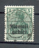 Memel 1b LUXUS Gest. 25EUR (N0378 - Memel (Klaïpeda) 1923