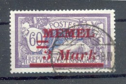 Memel 37b LUXUS Gest. 10EUR (N0335 - Memel (Klaipeda) 1923