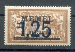 Memel 50I LUXUS**POSTFRISCH 18EUR (N0245 - Memel (Klaipeda) 1923